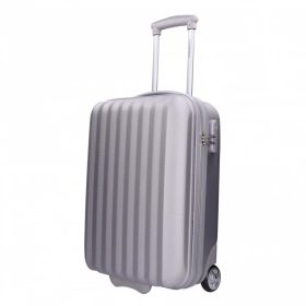 Krokomander kabinbőrönd - Ezüst