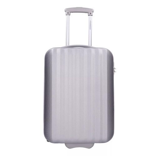 Krokomander kabinbőrönd - Ezüst