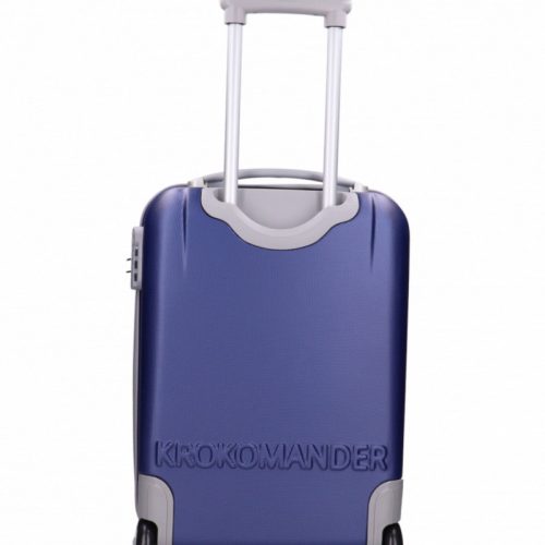 Krokomander kabinbőrönd - Kék