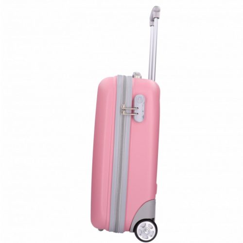 Krokomander kabinbőrönd - Rózsaszin