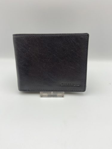 Bellugio bőr pénztárca - DM-123R-033-Fekete