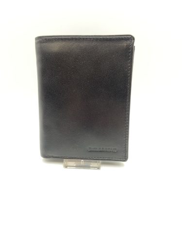 Bellugio bőr pénztárca - DM-123R-123-Fekete
