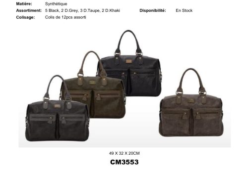 David Jones műbőr utazótáska CM3553